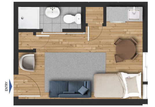 Unit 301 floor plan