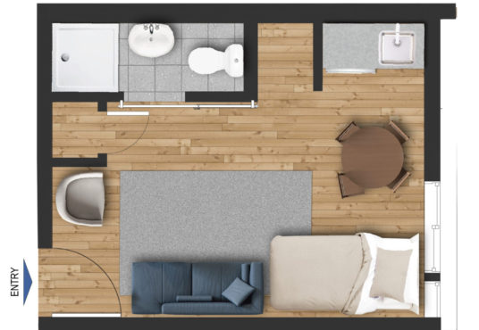 Unit 303 floor plan
