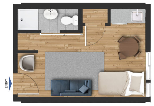 Unit 305 floor plan