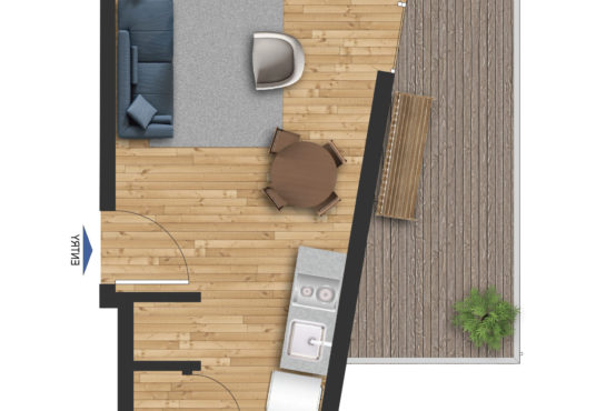 Unit 306 floor plan