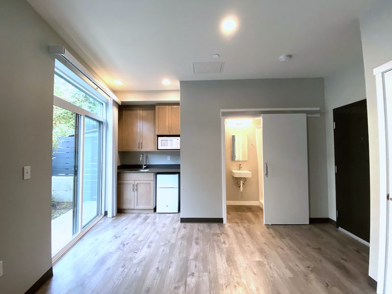 Unit 204 — Pink studio apartment at 4029 Rainier Ave S, Seattle (photo 5)